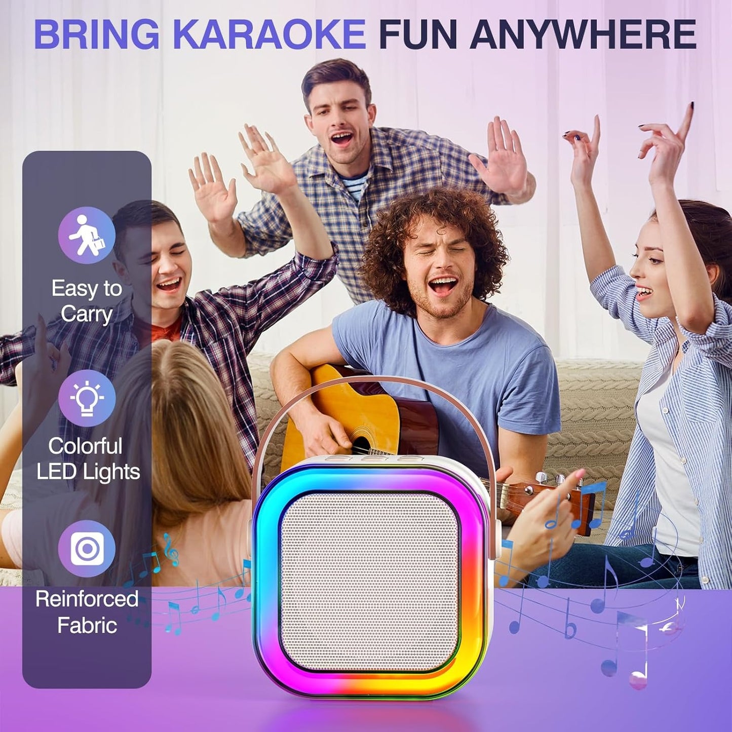 Wireless Portable Karaoke Bluetooth Speaker