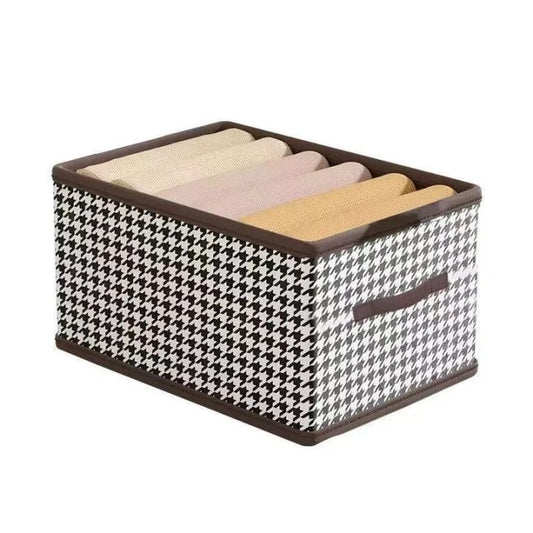 Foldable Washable Wardrobe Storage Box with Frame