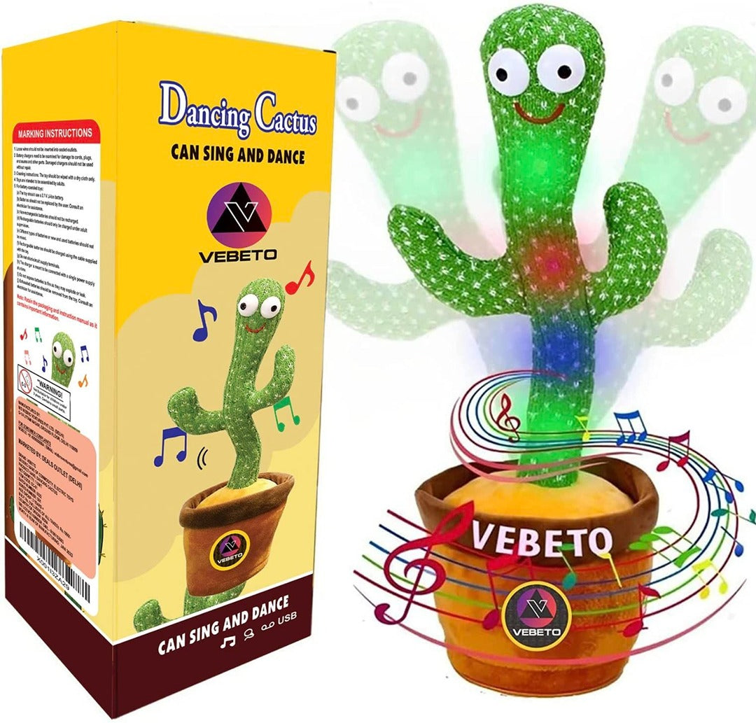 Dancing Cactus Talking Toy for Kids