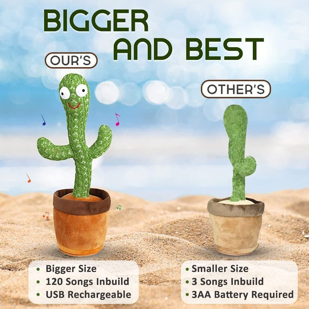 Dancing Cactus Talking Toy for Kids