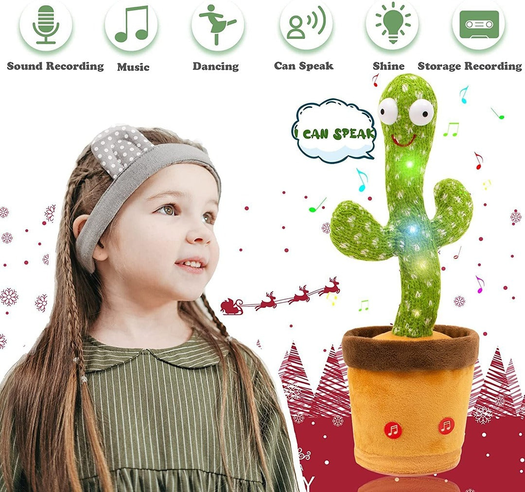 Dancing Cactus Talking Toy for Kids